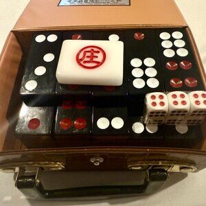 Vintage Ying Fat Cheung Real Ivory Dominoes Set – Hong Kong, With Case